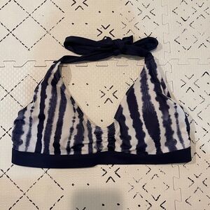 ATHLETA WAVE BREAK HALTER‎ SZ 34 B/C BIKINI TOP
